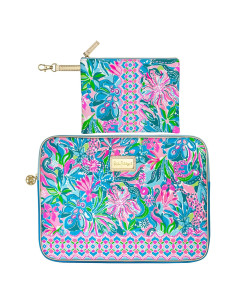 Funda para Laptop Lilly Pulitzer Hora Dorada 15" con Bolsa