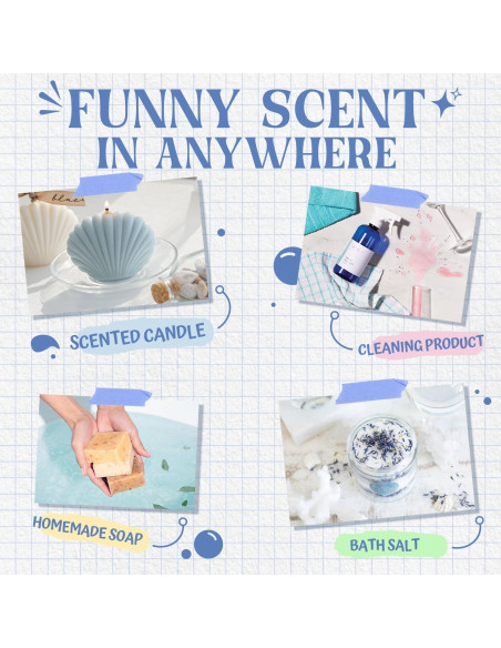 Conjunto de Aceites Esenciales Salubrito 6x10ml Aromas Frescos