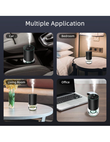 Difusor de Aceite Esencial Sin Agua KONCHILE E30 100ML Batería