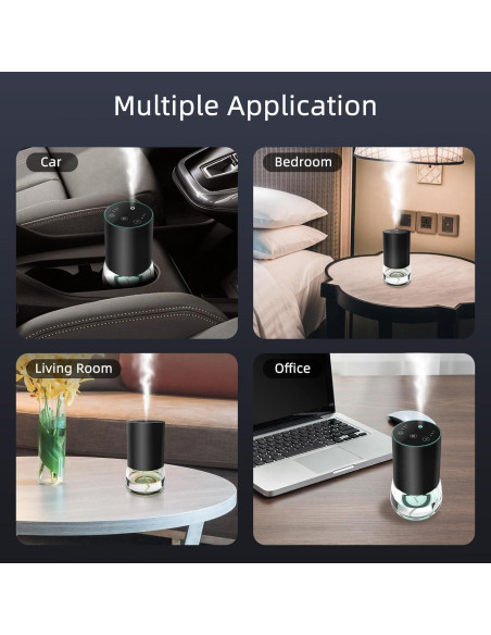 Difusor de Aceite Esencial Sin Agua KONCHILE E30 100ML Batería Difusor de Aceite Esencial Sin Agua KONCHILE E30 100ML Batería