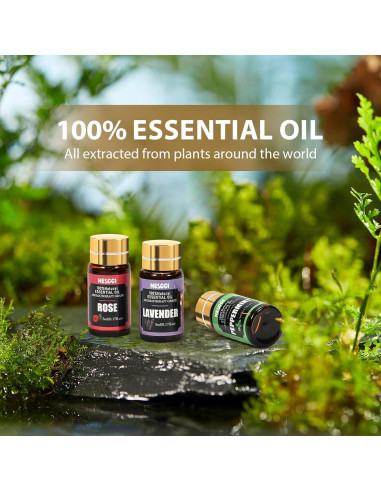 Juego de 36 Aceites Esenciales NESCCI 5ml - Regalo Aromático