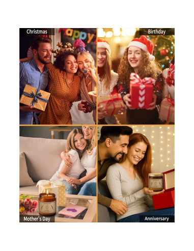 Vela Aromática Pootes de Cera de Soja 450g Lavanda 100h