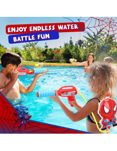 Pistola de Agua JONEG con Tanque de Mochila 331g 2