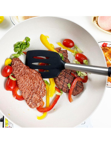 Juego de Espátulas de Silicona KLAQQED 3 Piezas Resistente al Calor