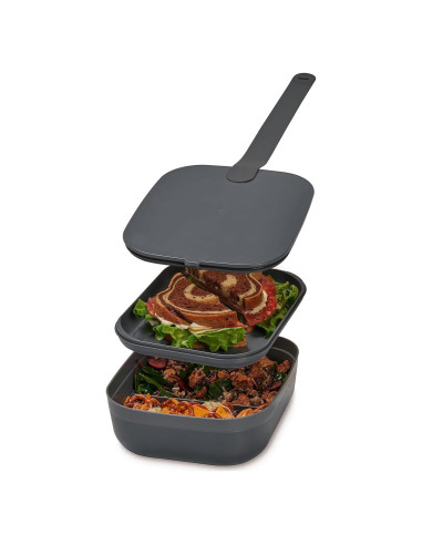 Caja Bento Portátil W&P 3 Compartimentos 0.95L Libre BPA