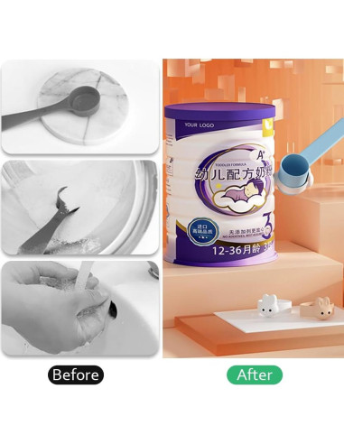 Fijador Magnético de Cucharas Medidoras OULIGET - 2 Piezas