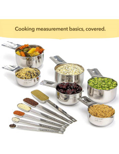 Juego de Tazas y Cucharas Medidoras Simply Gourmet 12 Piezas 2