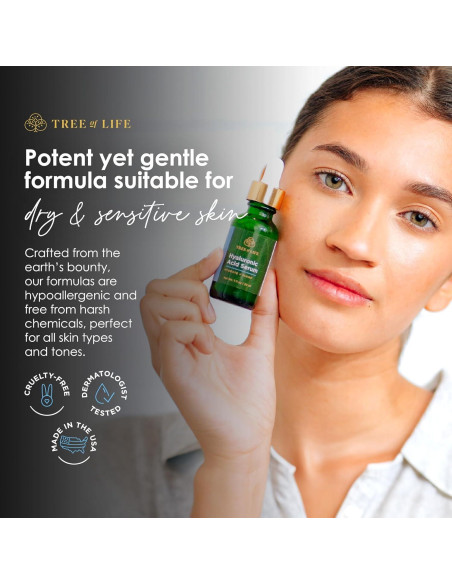 Suero de Ácido Hialurónico Tree of Life 59 ml - Hidratante Facial
