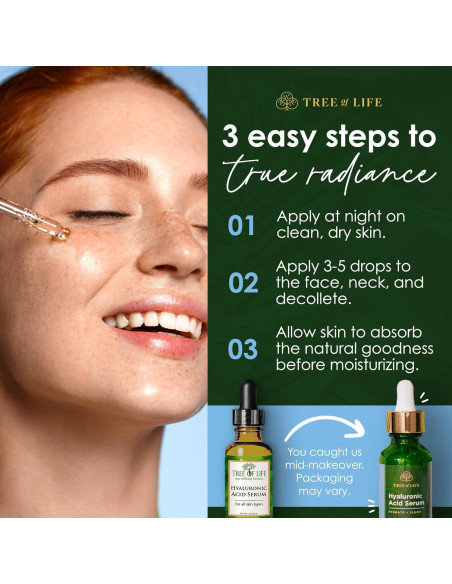 Suero de Ácido Hialurónico Tree of Life 59 ml - Hidratante Facial
