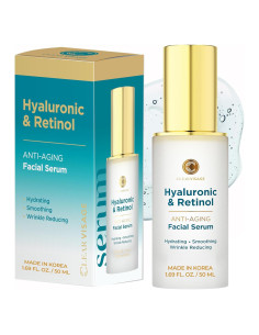 Suero Facial Hya & Retinol Klar & Co - Hidratante Antienvejecimiento