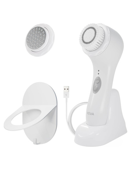 Cepillo de limpieza facial Spa Sciences NOVA - Exfoliante USB