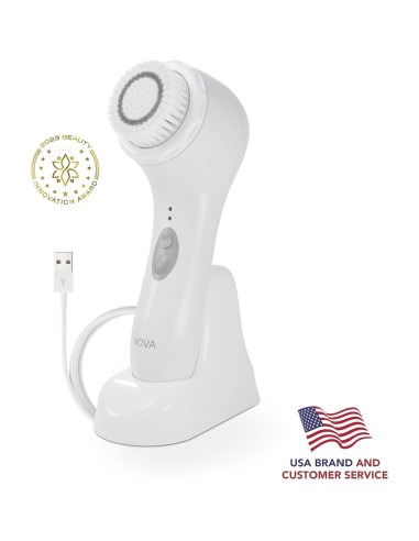 Cepillo de limpieza facial Spa Sciences NOVA - Exfoliante USB