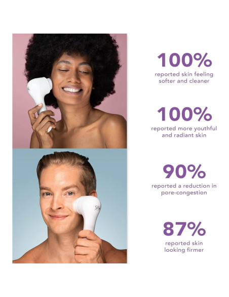 Cepillo de limpieza facial Spa Sciences NOVA - Exfoliante USB