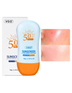 Protector Solar VGO SPF 50+ para la Cara 52.5 ml - Sin Residuo Blanco
