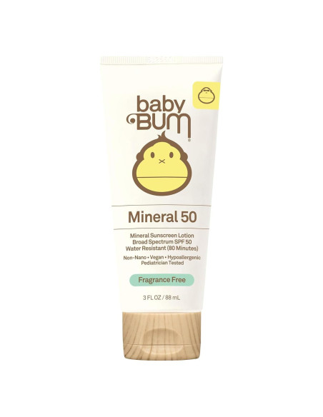 Loción Solar SPF 50 Sun Bum Baby Bum Piel Sensible 88.7 mL