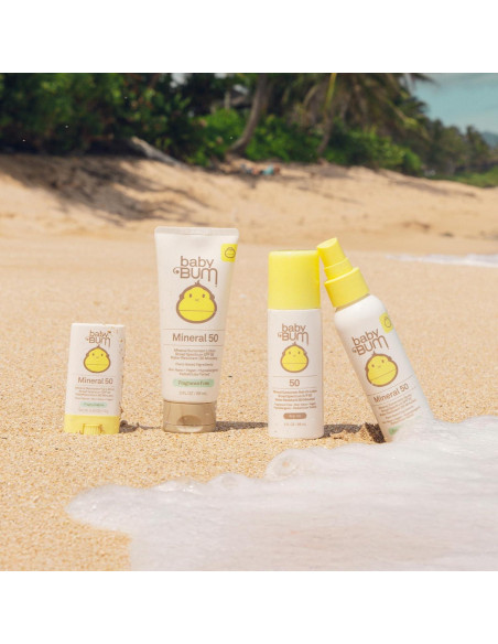 Loción Solar SPF 50 Sun Bum Baby Bum Piel Sensible 88.7 mL