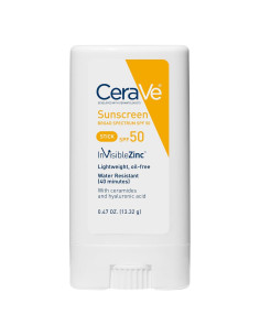 CeraVe Barra Solar Facial Mineral SPF 50 - 100% Mineral