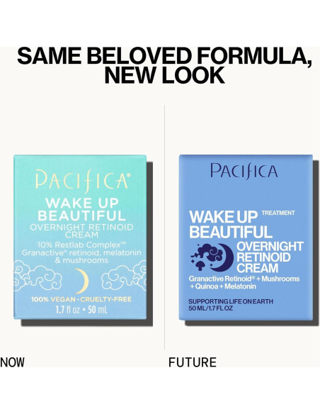 Crema Nocturna Retinoide Pacifica 48g - Hidratante Antienvejecimiento