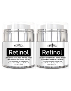 Crema Antienvejecimiento New Age con Retinol y Ácido Hialurónico 50ml - 2 Paquetes