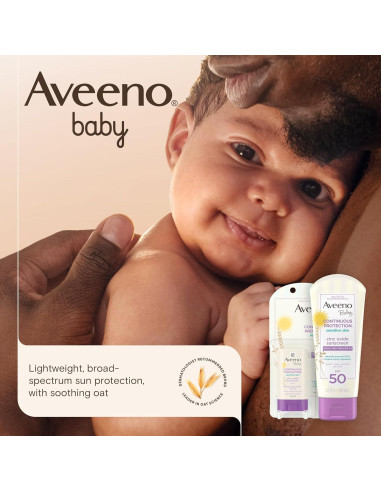 Aveeno Baby Protector Solar Mineral en Barra SPF 50 13.34g
