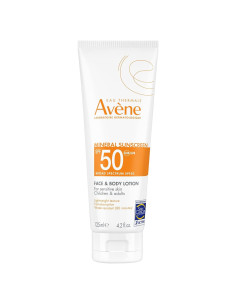 Loción Solar Mineral Avne SPF 50 para Cara y Cuerpo 125 ml