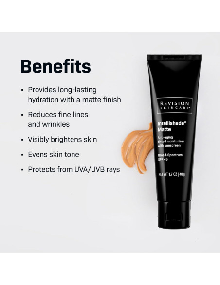 Hidratante Tinte Diario Anti Envejecimiento Revision Skincare 48g