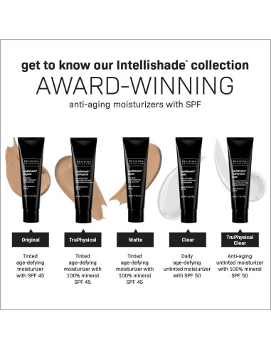 Hidratante Tinte Diario Anti Envejecimiento Revision Skincare 48g