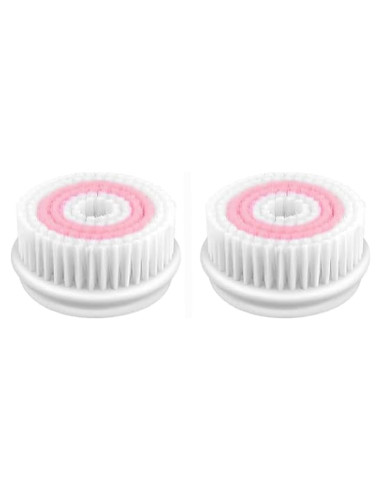 2 Piezas Cepillo de Limpieza Facial UMICKOO Reemplazo Rosa