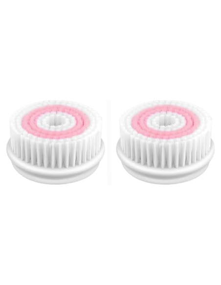 2 Piezas Cepillo de Limpieza Facial UMICKOO Reemplazo Rosa