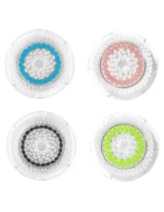 Juego de 4 Cabezas de Reemplazo para Cepillo Facial Clarisonic