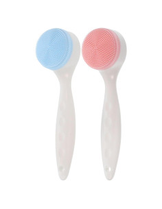 Cepillo Facial de Silicona FOMIYES - Set de 2, 14.5x4.2 cm