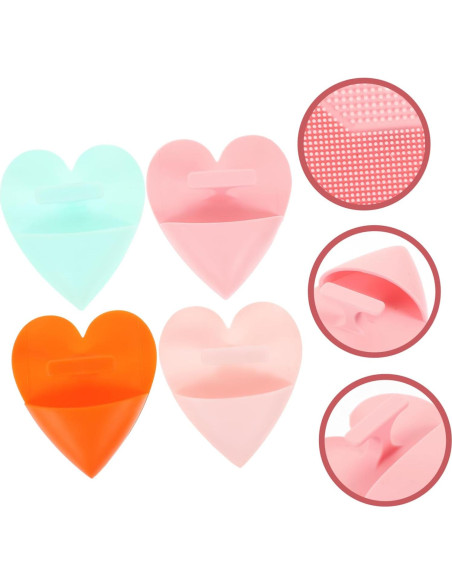 Cepillo Facial Manual de Silicona FAVOMOTO - 4 Piezas Exfoliantes Cepillo Facial Manual de Silicona FAVOMOTO - 4 Piezas Exfoliantes