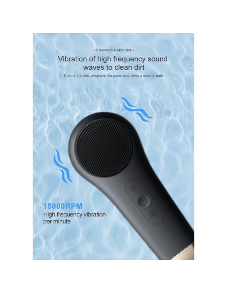 Limpiador Facial Eléctrico Perwin LA2417 - Silicona Impermeable Limpiador Facial Eléctrico Perwin LA2417 - Silicona Impermeable