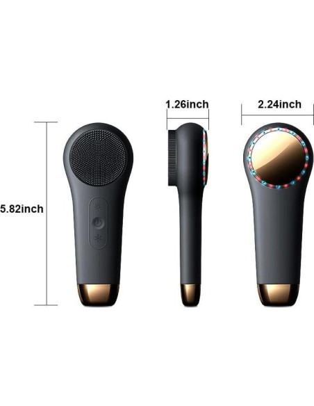 Limpiador Facial Eléctrico Perwin LA2417 - Silicona Impermeable Limpiador Facial Eléctrico Perwin LA2417 - Silicona Impermeable