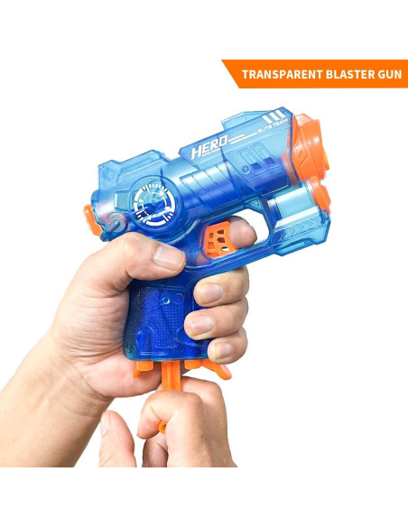 Mini Pistolas Nerf Banvih 2 Conjunto 20 Dardos Espuma