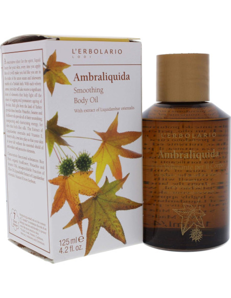 Aceite Corporal L'Erbolario Ambraliquida 120ml - Antienvejecimiento