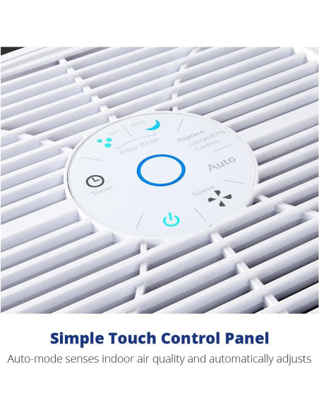 Purificador de Aire AirDoctor AD1000 HEPA 26.5 m Blanco