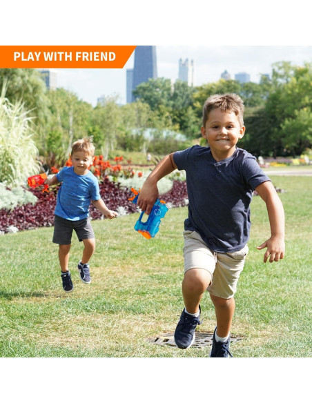 Mini Pistolas Nerf Banvih 2 Conjunto 20 Dardos Espuma