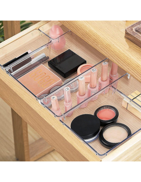 Juego de organizadores de cajones 16 piezas StorMiracle