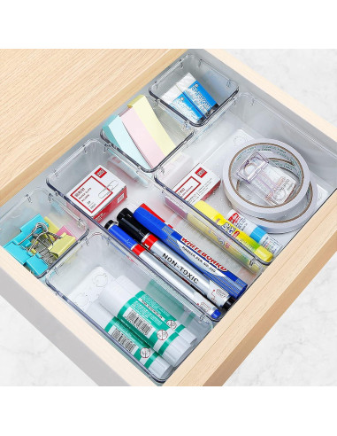 Juego de organizadores de cajones 16 piezas StorMiracle