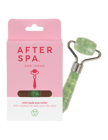 Mini Rodillo de Jade para Ojos Afterspa - Cuidado Facial Vegano
