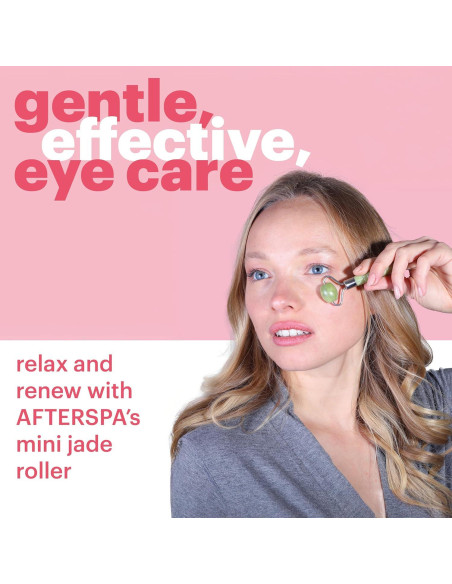 Mini Rodillo de Jade para Ojos Afterspa - Cuidado Facial Vegano