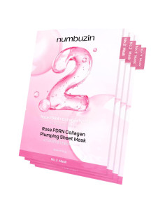 Mascarilla de Tela Numbuzin No.2 Colágeno PDRN 4 Unidades