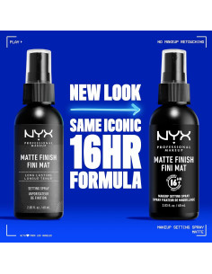 Spray Fijador de Maquillaje NYX 60 ml - Acabado Mate, Larga Duración 2