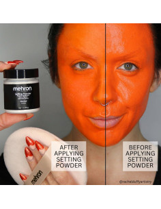 Polvo Fijador Profesional Mehron 28 g | Maquillaje Halloween 2