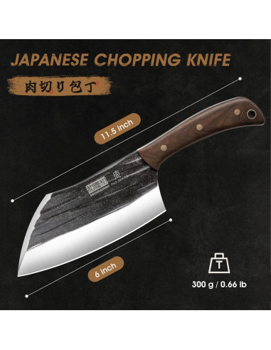 Cuchillo de Deshuese HOSHANHO 15 cm Acero Inoxidable Forjado