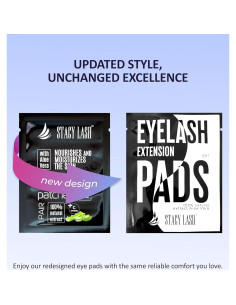 100 Pares Almohadillas de Gel Stacy Lash para Ojos con Aloe Vera 2