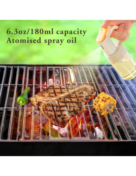 Botella de Spray de Aceite de Oliva Setron 250ml Vidrio