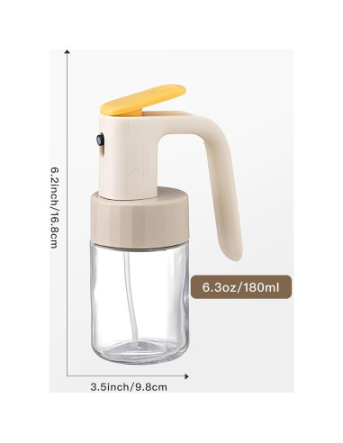 Botella de Spray de Aceite de Oliva Setron 250ml Vidrio