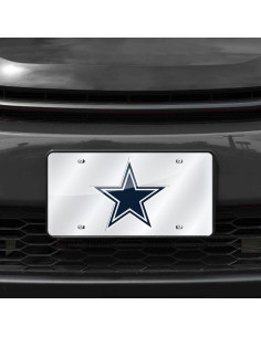 Placa de Matrícula NFL Rico Industries Cowboys 15x30 cm 2